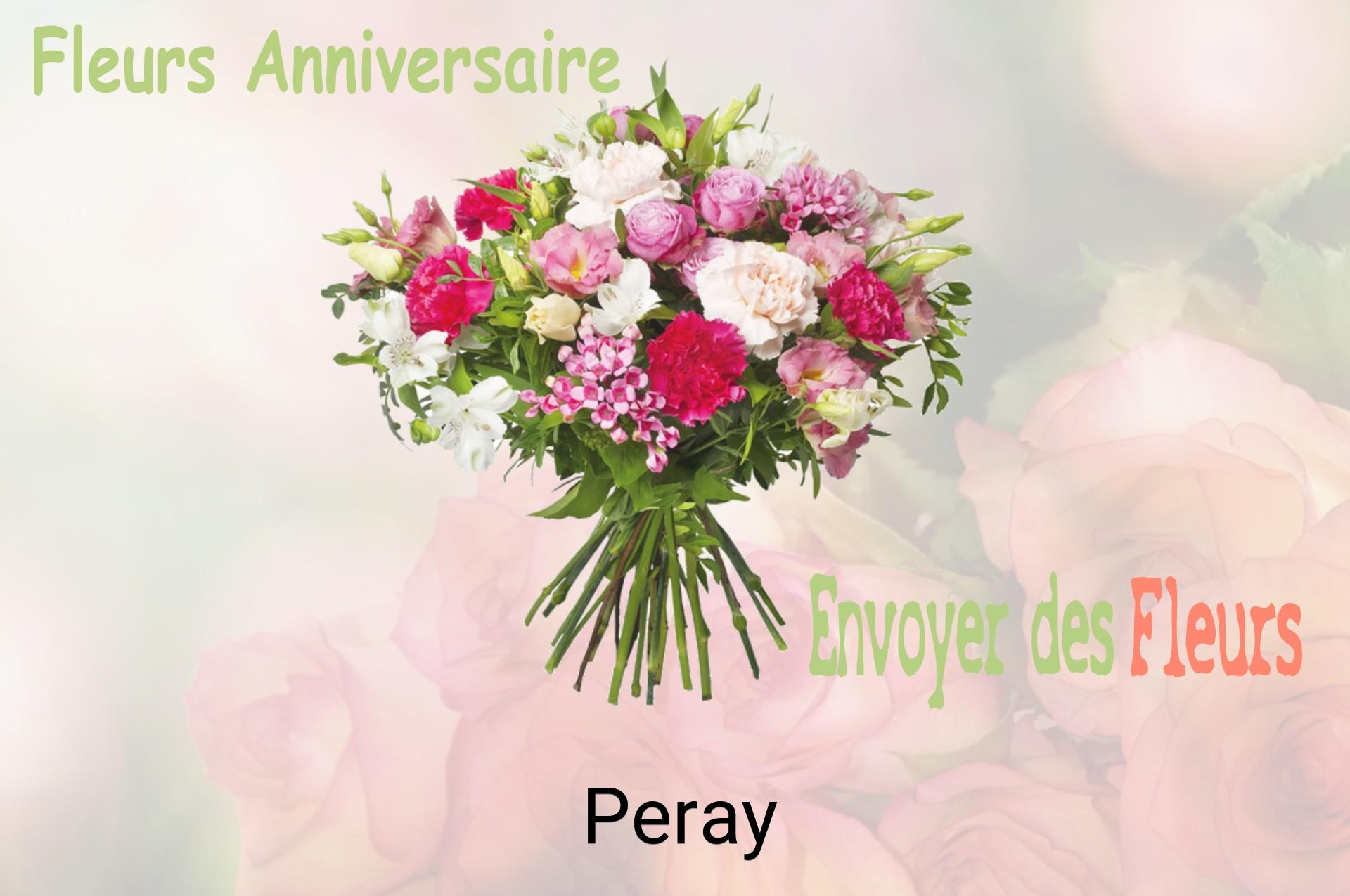 Bouquet de fleurs d’anniversaire livré à Peray